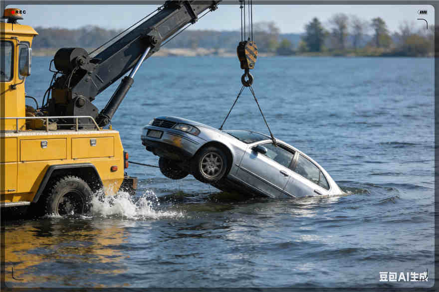 昭化区吊车救援电话【案例】